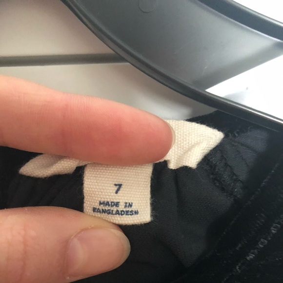 Lands’ End Girls’ Velvet Black Dress - Picture 4 of 5